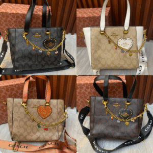 Bolso+Llavero de corazón Coach 018