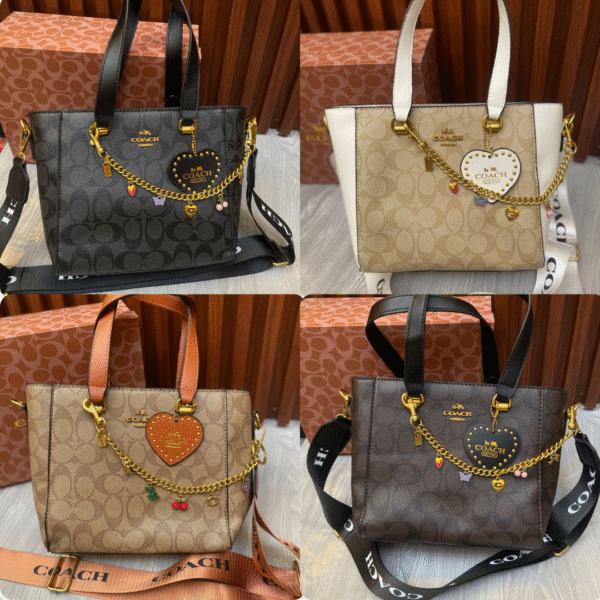 Bolso+Llavero de corazón Coach 018