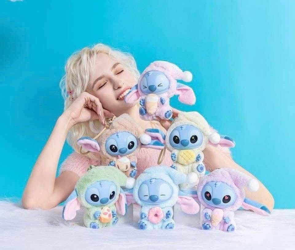 5 Llaveros Stitch Premium 039