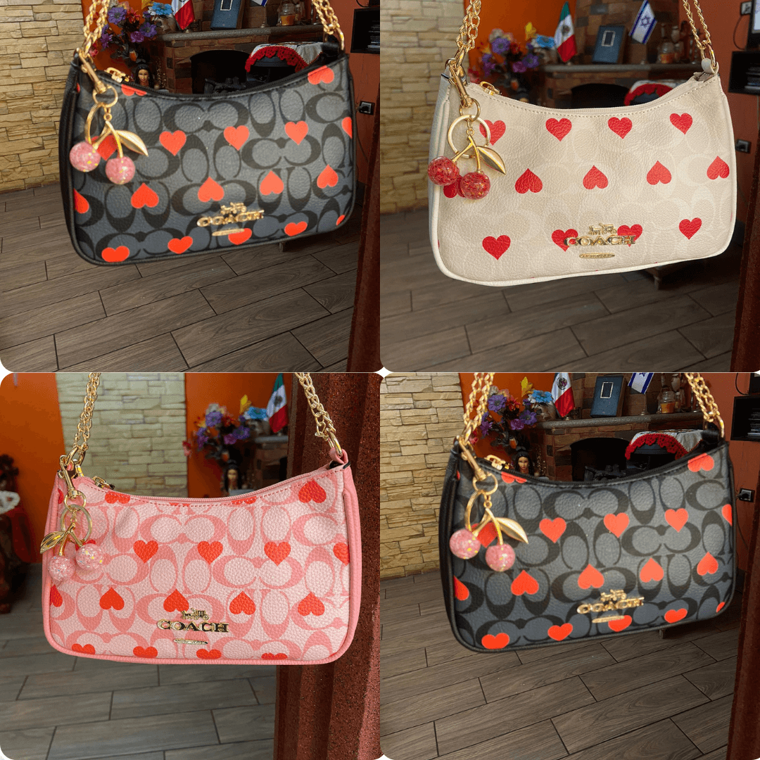 Crossbody Con Corazoncitos Coach 044