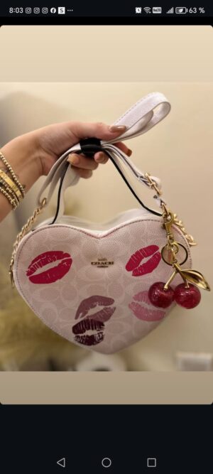Crossbody Corazon Coach 045