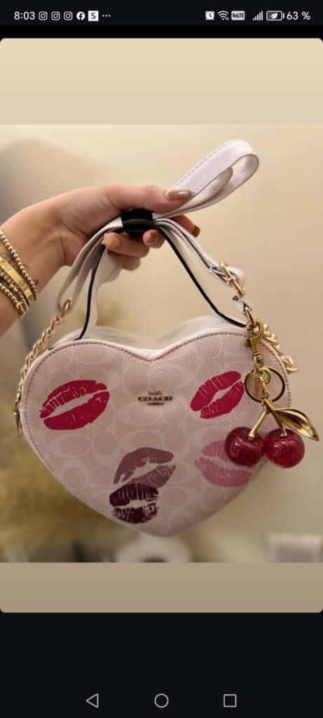 Crossbody Corazon Coach 045