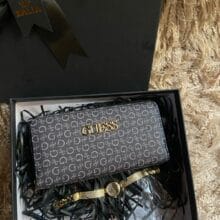 Billetera+Reloj Guess Premium 058