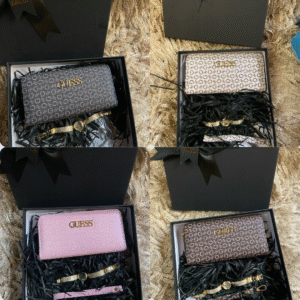 Billetera+Reloj Guess Premium 058