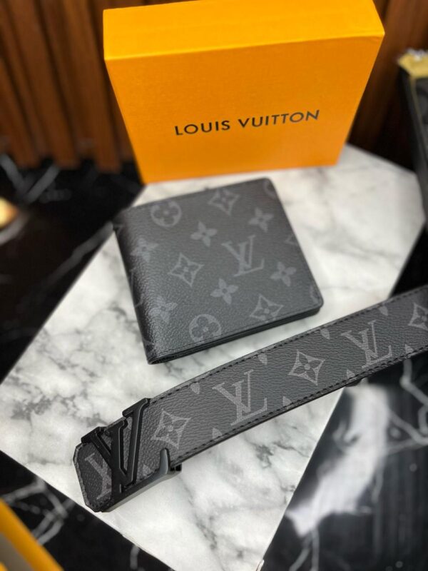 Cinturón+Billetera Premium Louis Vuitton 138