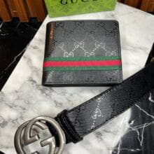 Cinturón+Billetera Premium Gucci 140