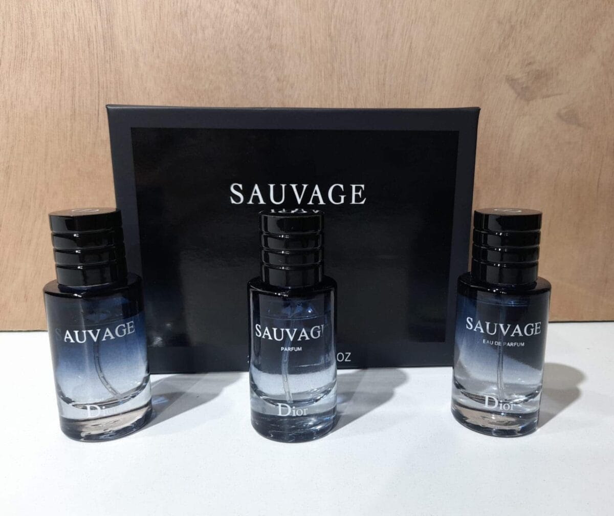 Set Sauvage Parfum 3x30ml premium