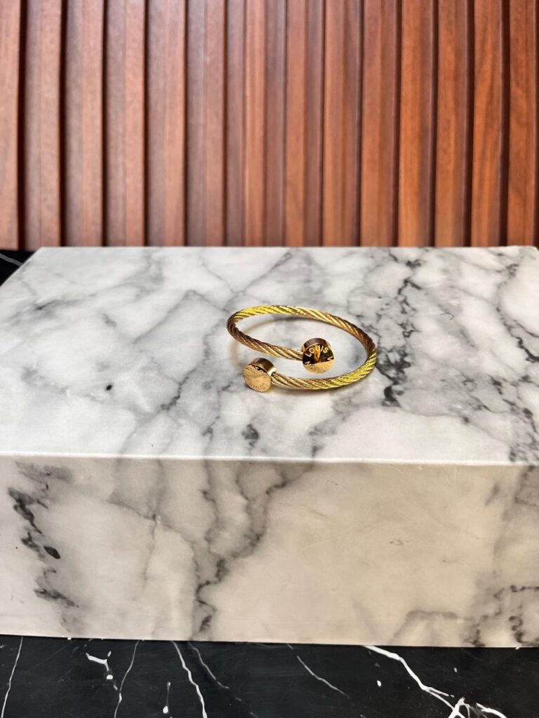 Brazalete Acero Inoxidable Louis Vuitton 235