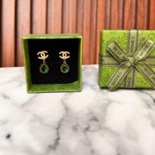 Aretes Acero Inoxidable Chanel 248