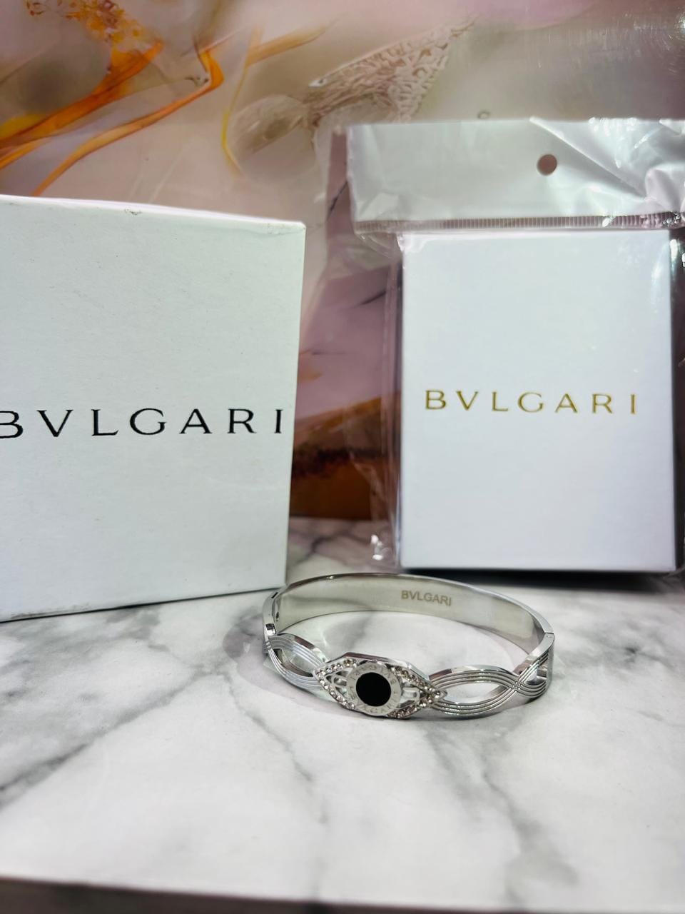 Brazalete Acero Inoxidable Premium Bvlgari 258