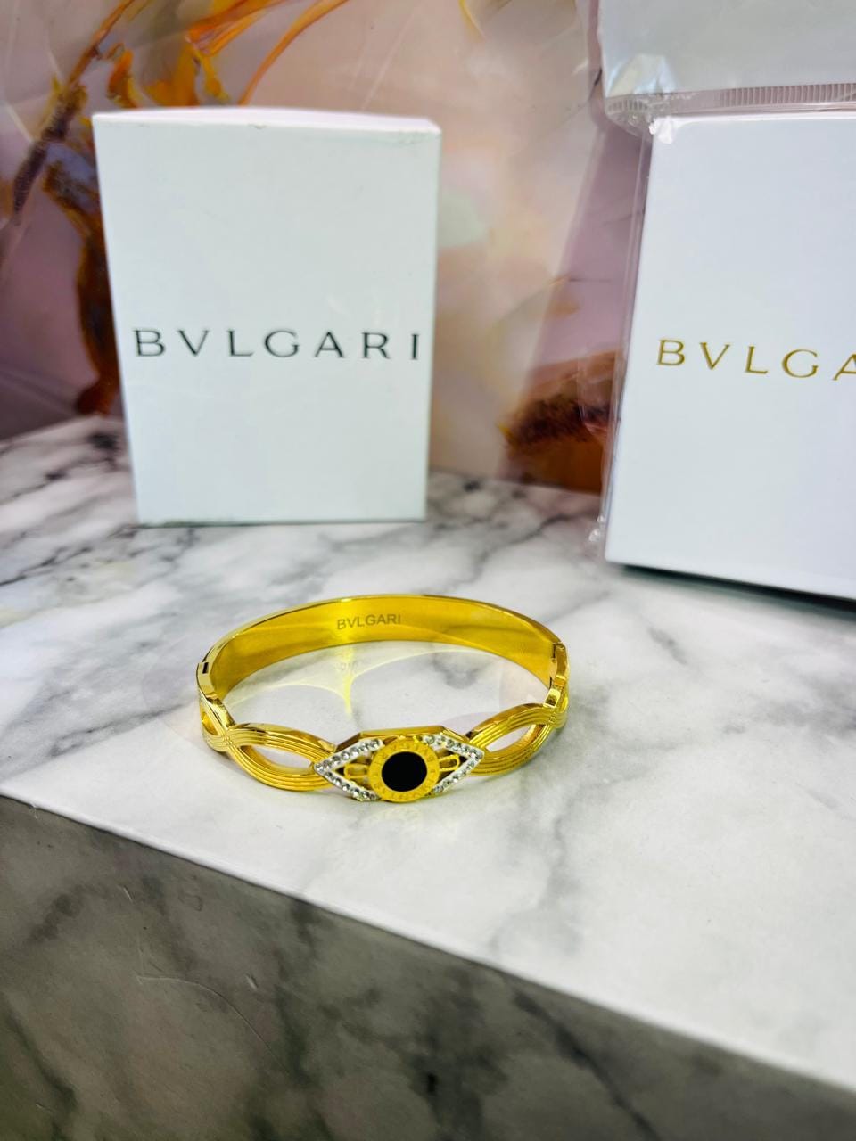 Brazalete Acero Inoxidable Premium Bvlgari 259