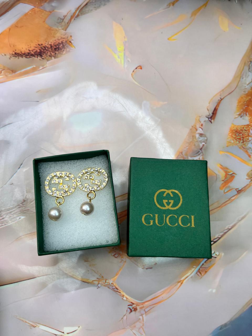 Aretes Acero Inoxidable Gucci Premium 293