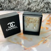294-1 Aretes Acero Inoxidable Chanel Premium 294