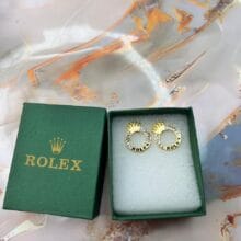 296-1 Aretes Acero Inoxidable Rolex Premium 296