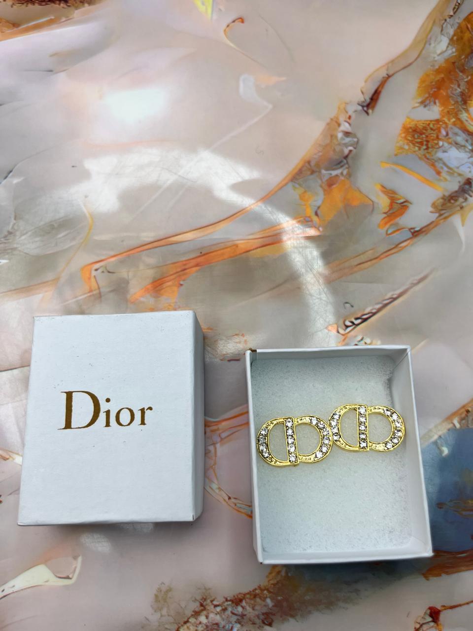 Aretes Acero Inoxidable Dior Premium 298