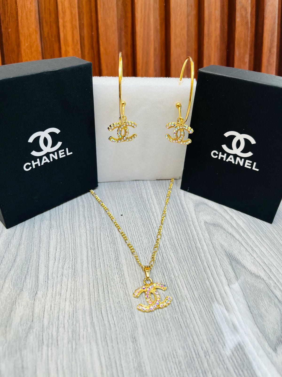 Set Acero Inoxidable Premium Chanel 302