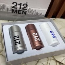 set 212 men 3x30ml