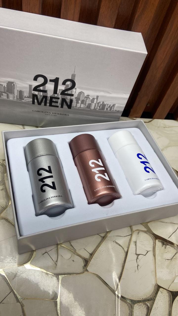 set 212 men 3x30ml