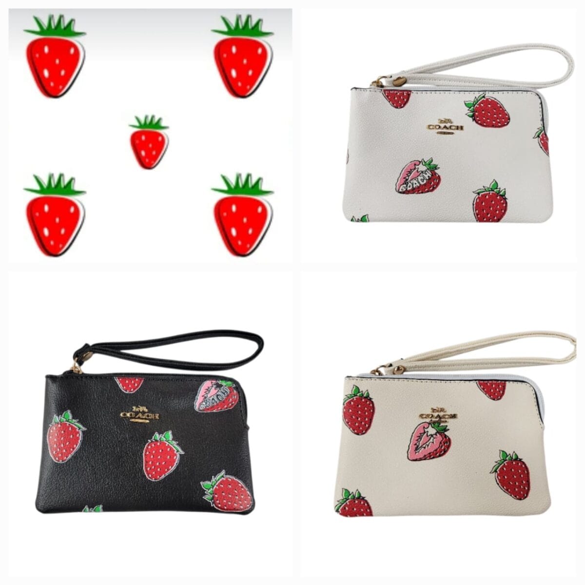 Mini Muñequera Coach Fresa