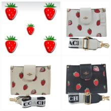 Bolso Coach Fresa B531