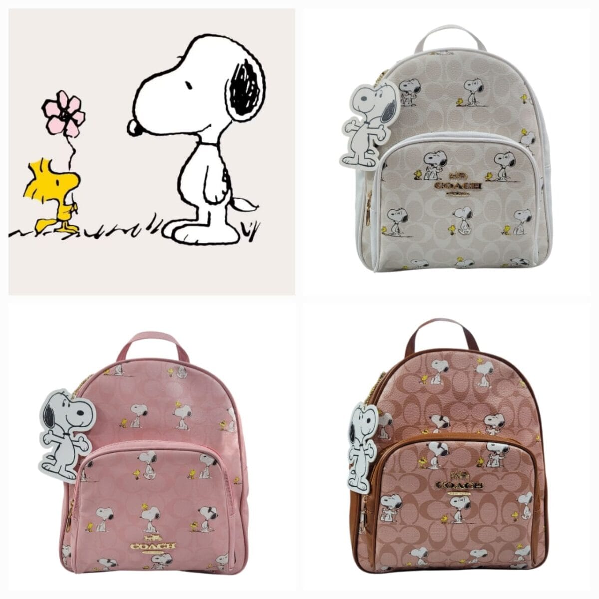 Coach Peanuts Court Backpack