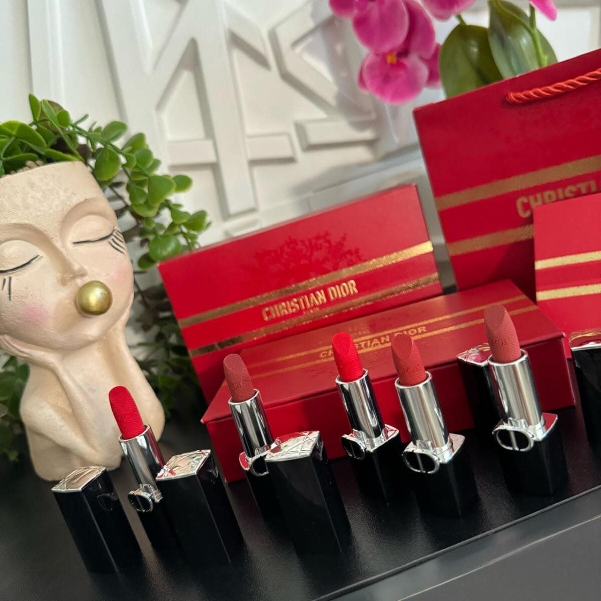 Set 5 Piezas Labiales Christian Dior