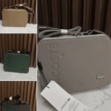 Bandolera Lacoste Chantaco de Cuero