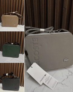 Bandolera Lacoste Chantaco de Cuero