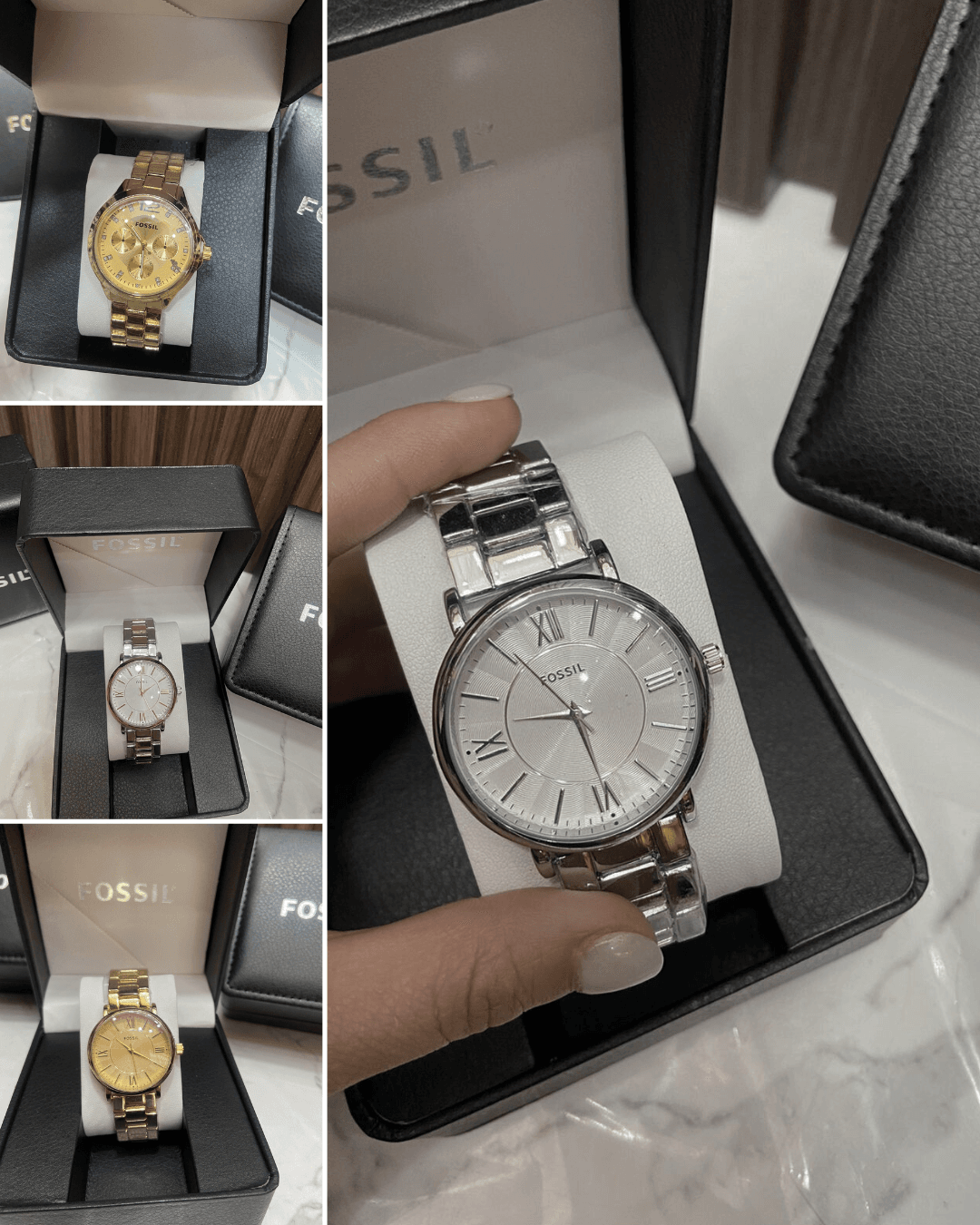 Reloj Fossil Anologo de Acero Inoxidable