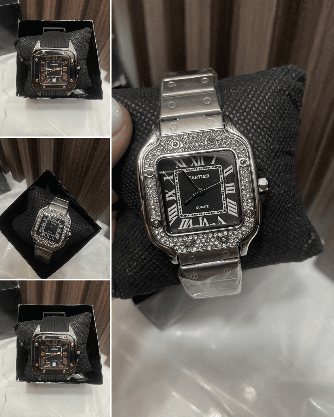 Reloj Acero Inoxidable Cartier