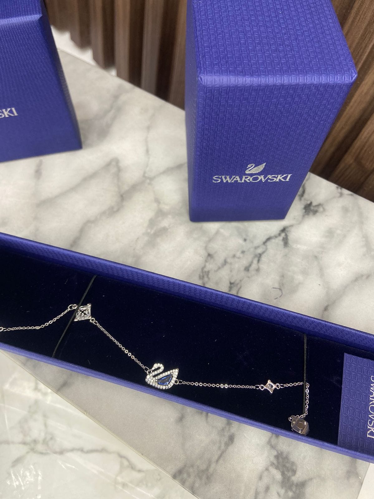 Pulcera Dazzling Swan de Swarovski