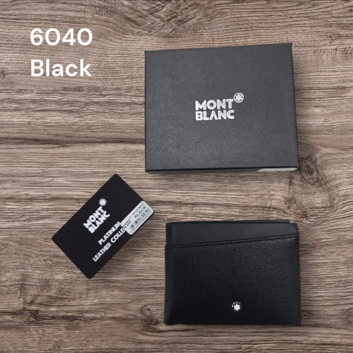 Billeteras de Cuero Mont Blanc