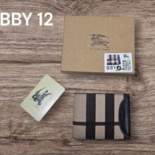 Billetera de Cuero Burberry