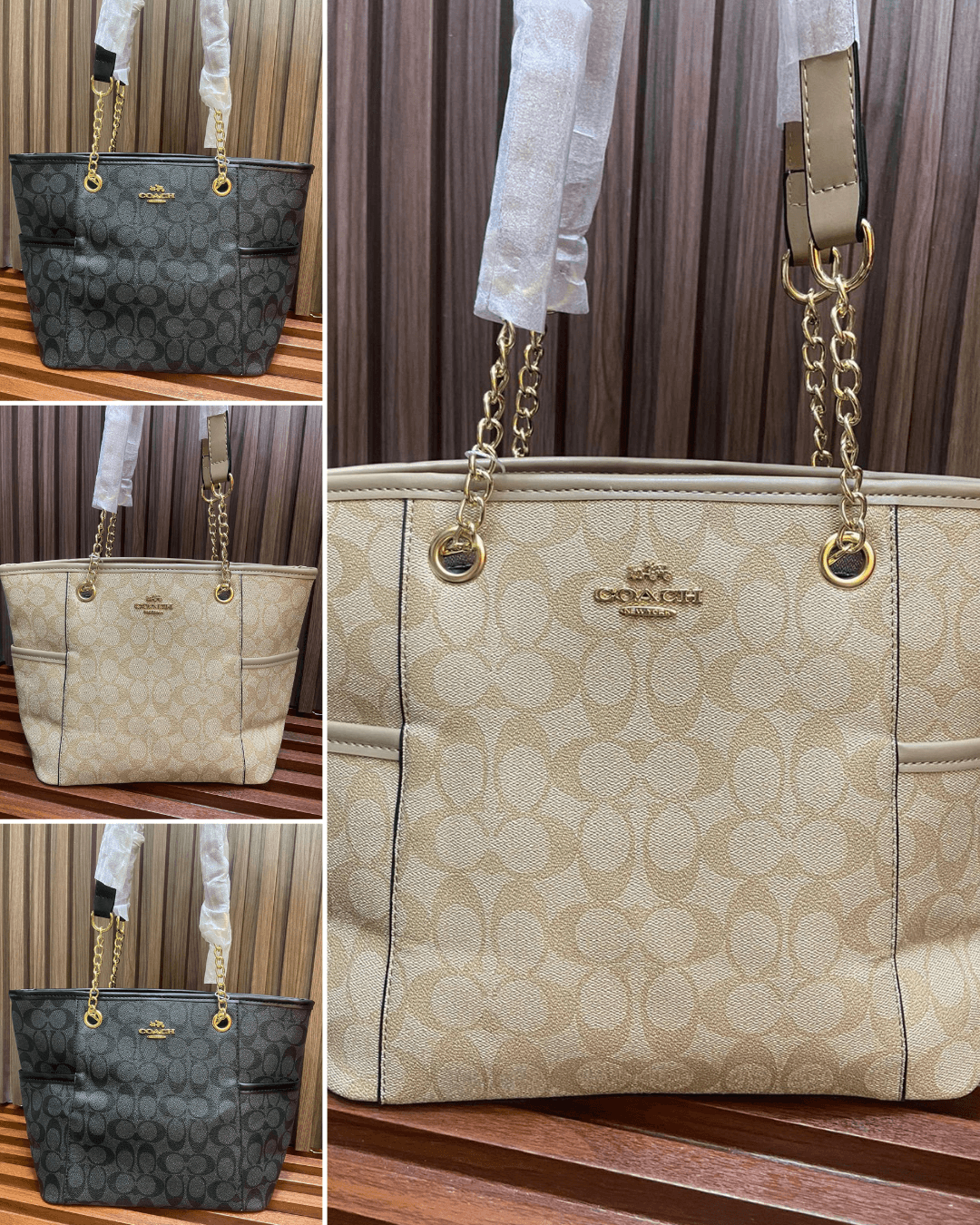 Bolso Tote Cammie Chain de Coach