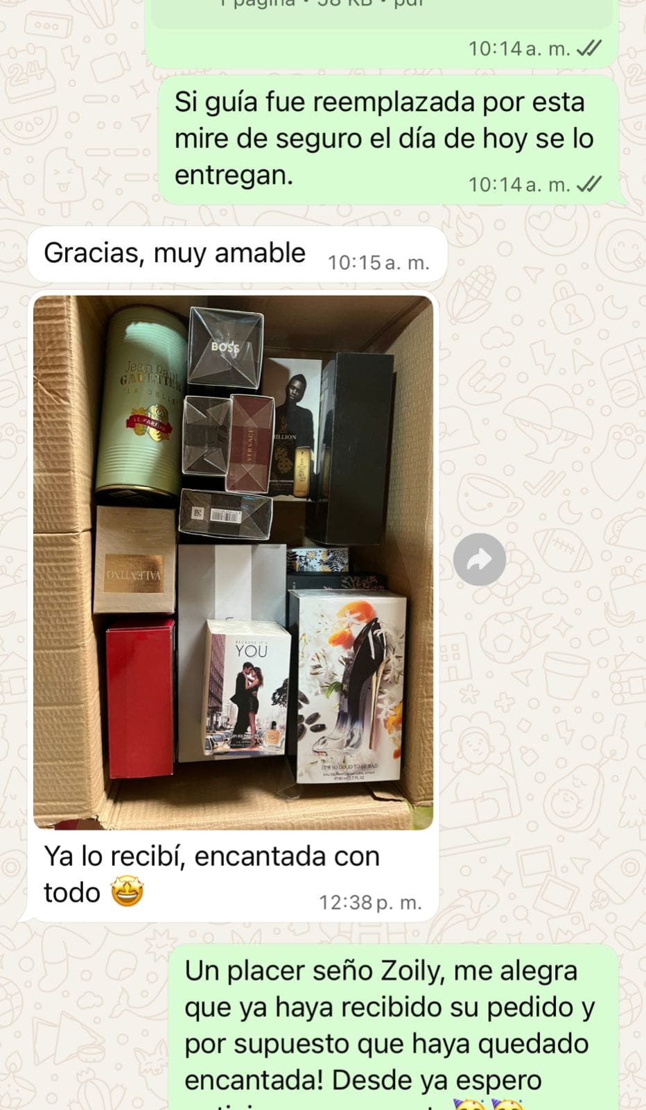 Opinión de clienta satisfecha 2