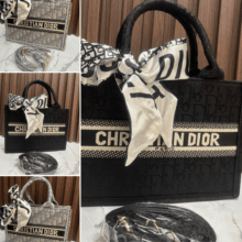 Christian Dior Book Tote SHS28S
