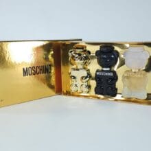 Moschino Toy 2 Gold Miniature Colletion