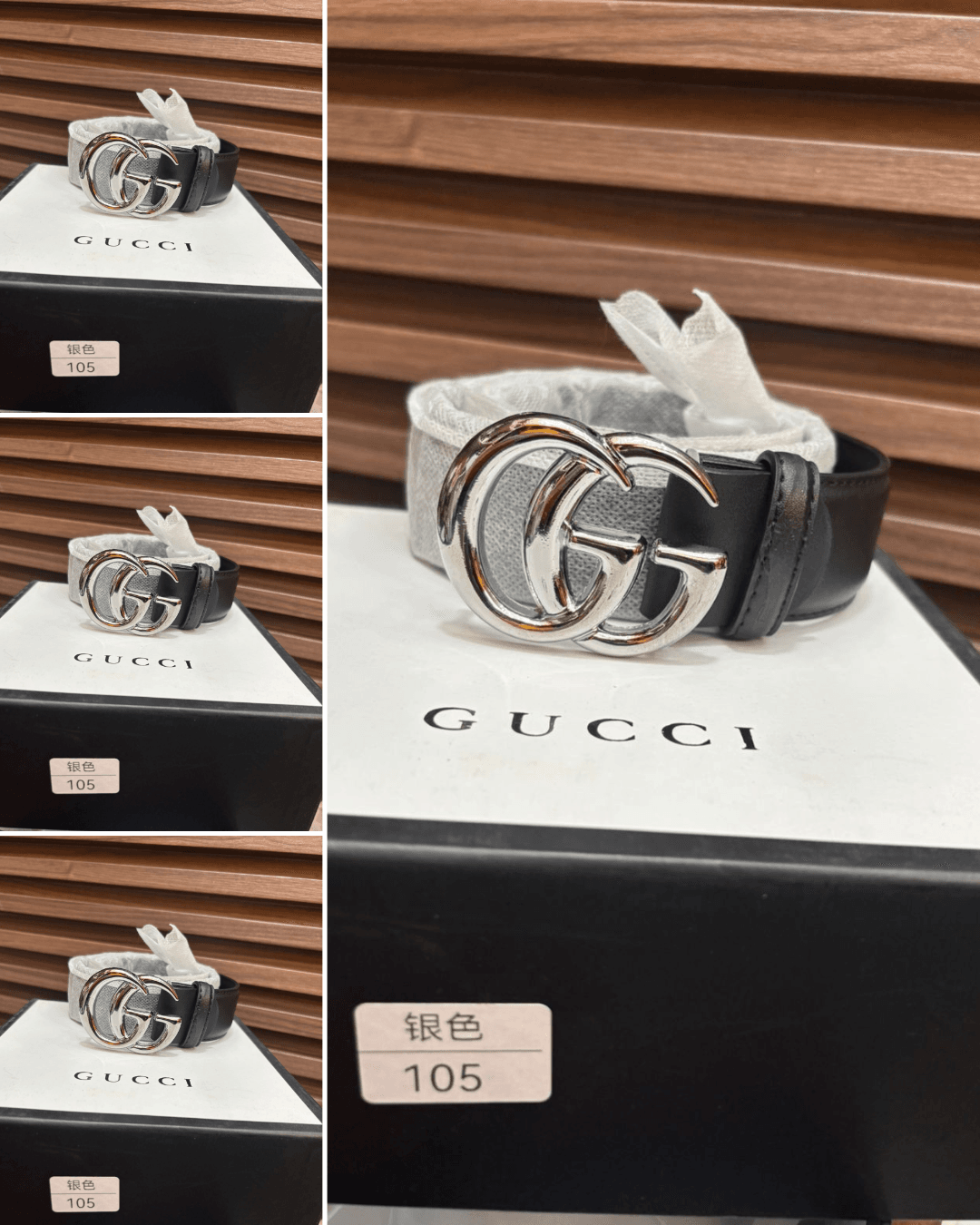 Cinturones Double GUCCI ALK74H