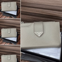 805-7 Billetera PRADA c/caja KJL2L