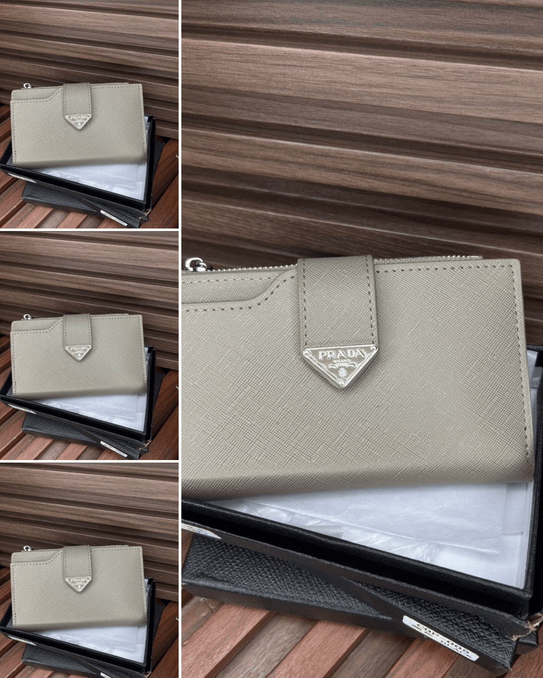 Billetera PRADA c/caja  KJL2L