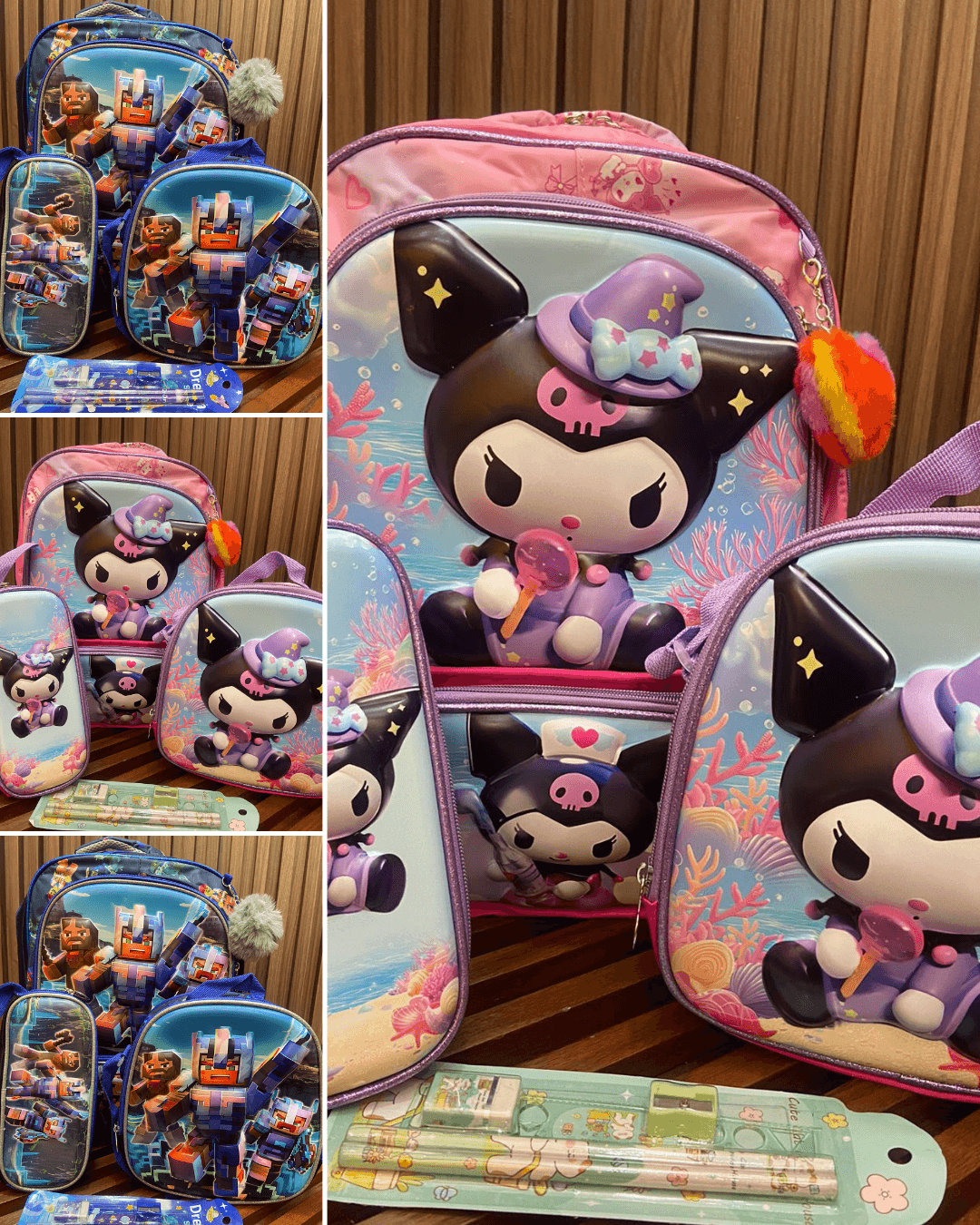 Mochilas Escolares 3D