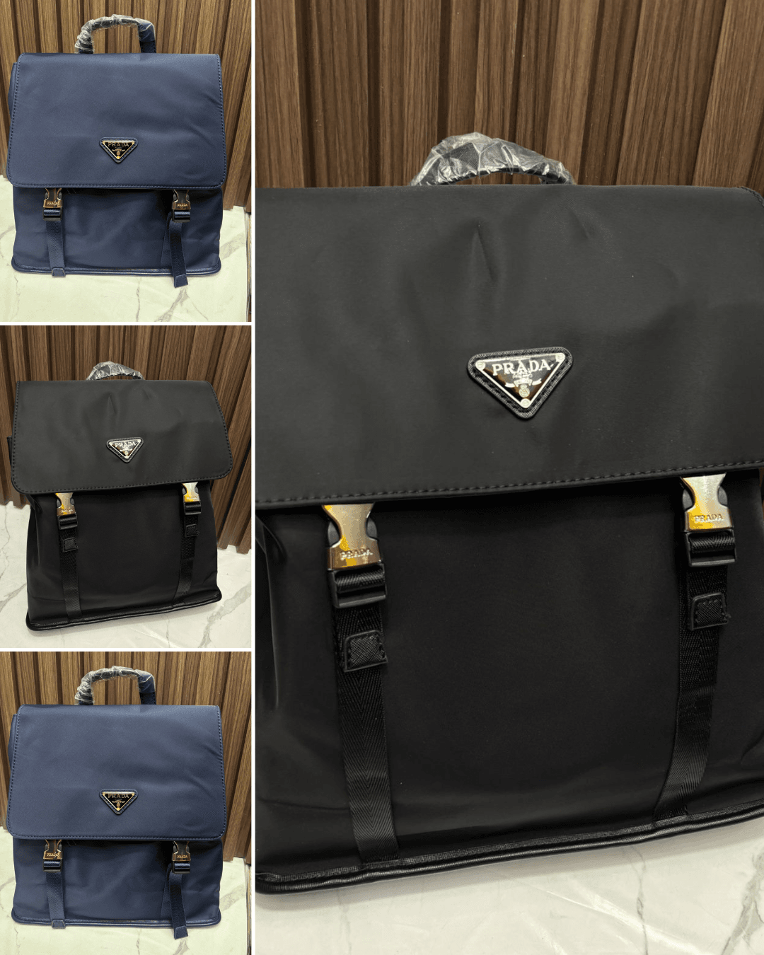 Mochila Prada Flap-Top