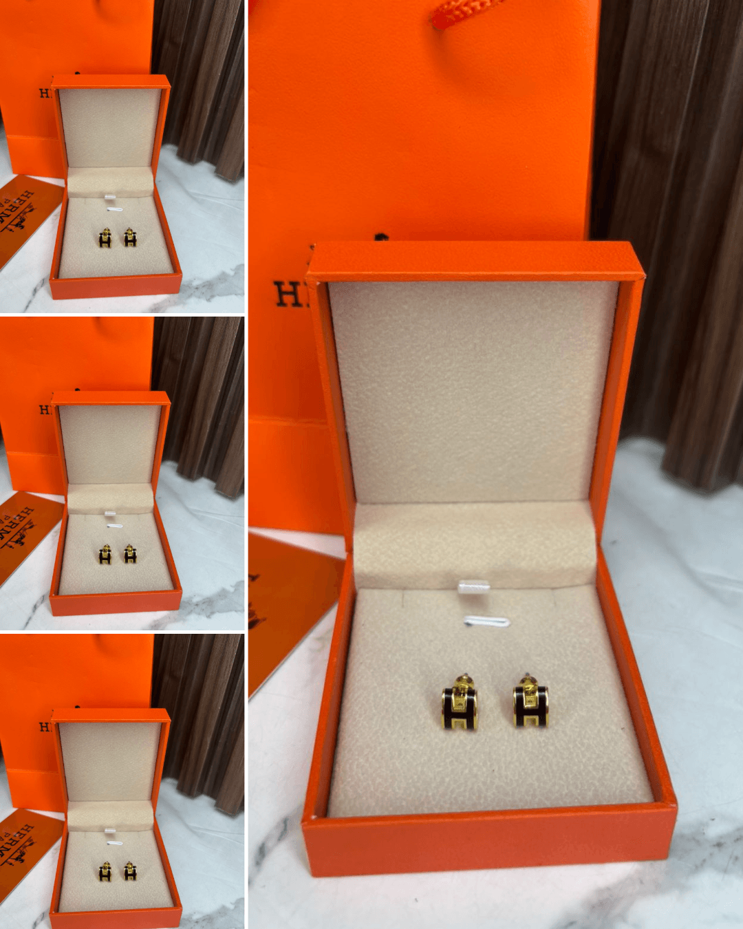 Pendientes Mini Pop Hermés