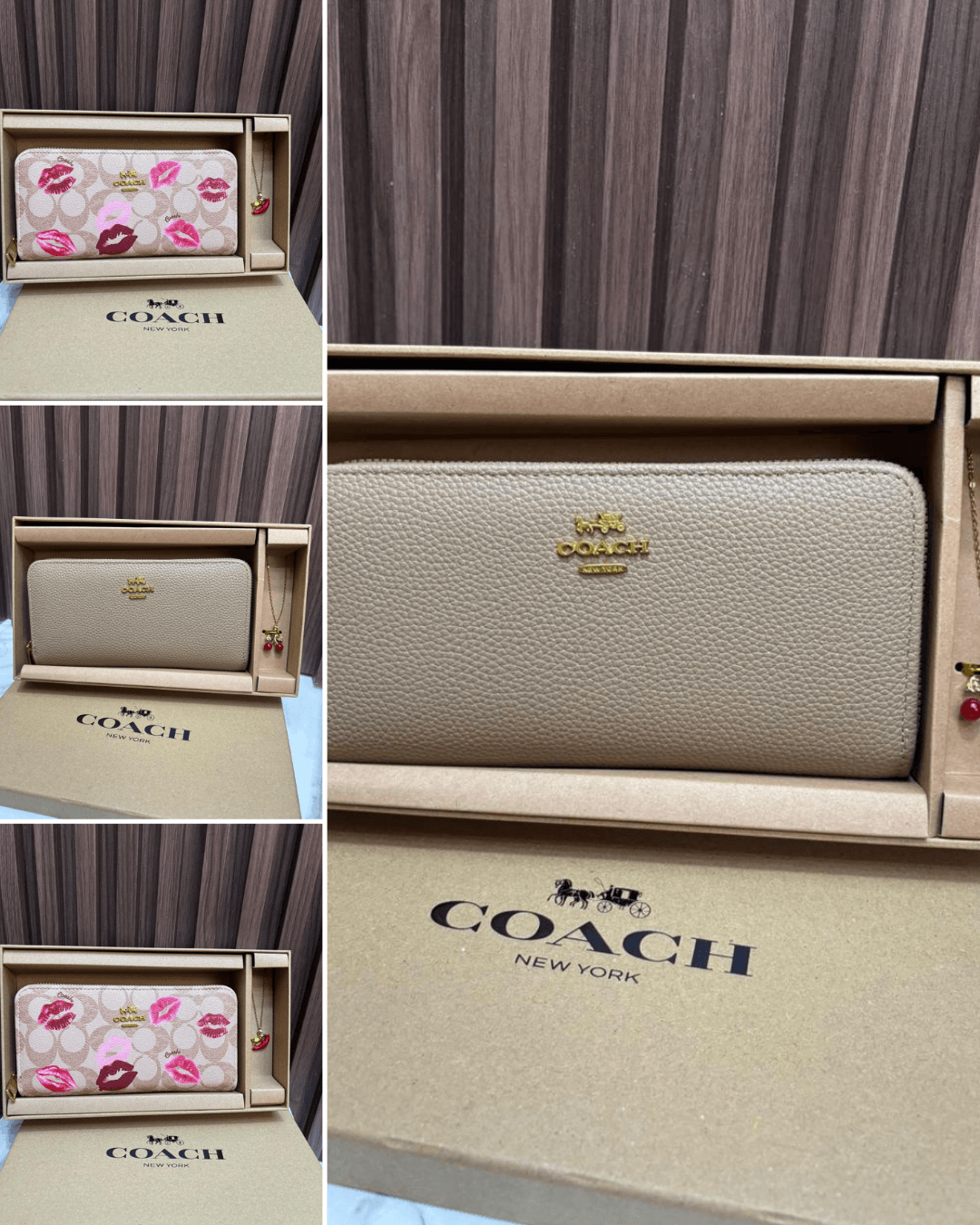 Billetera Coach KW83 C/Caja