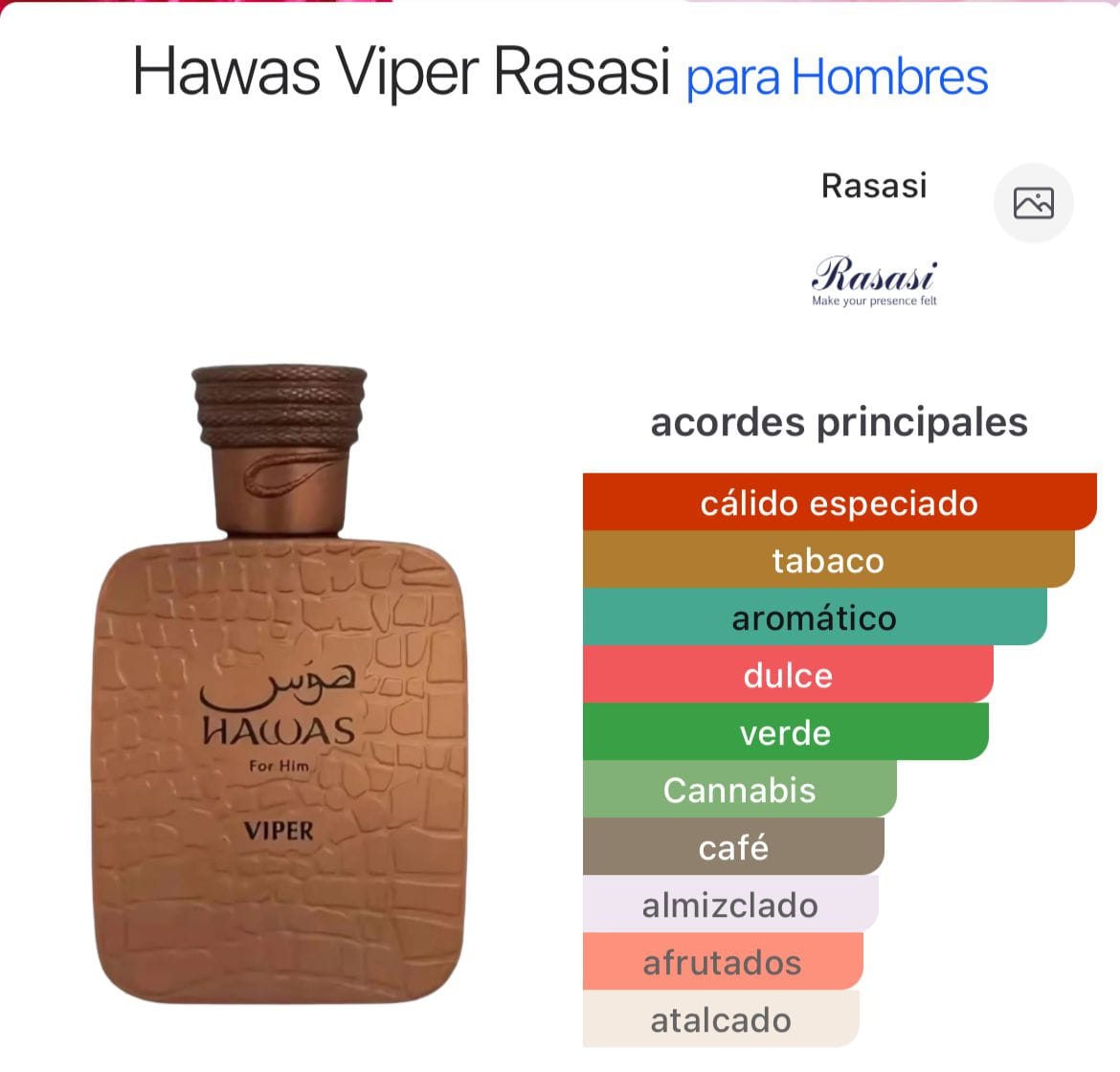 Hawas Viper EDP 100ml