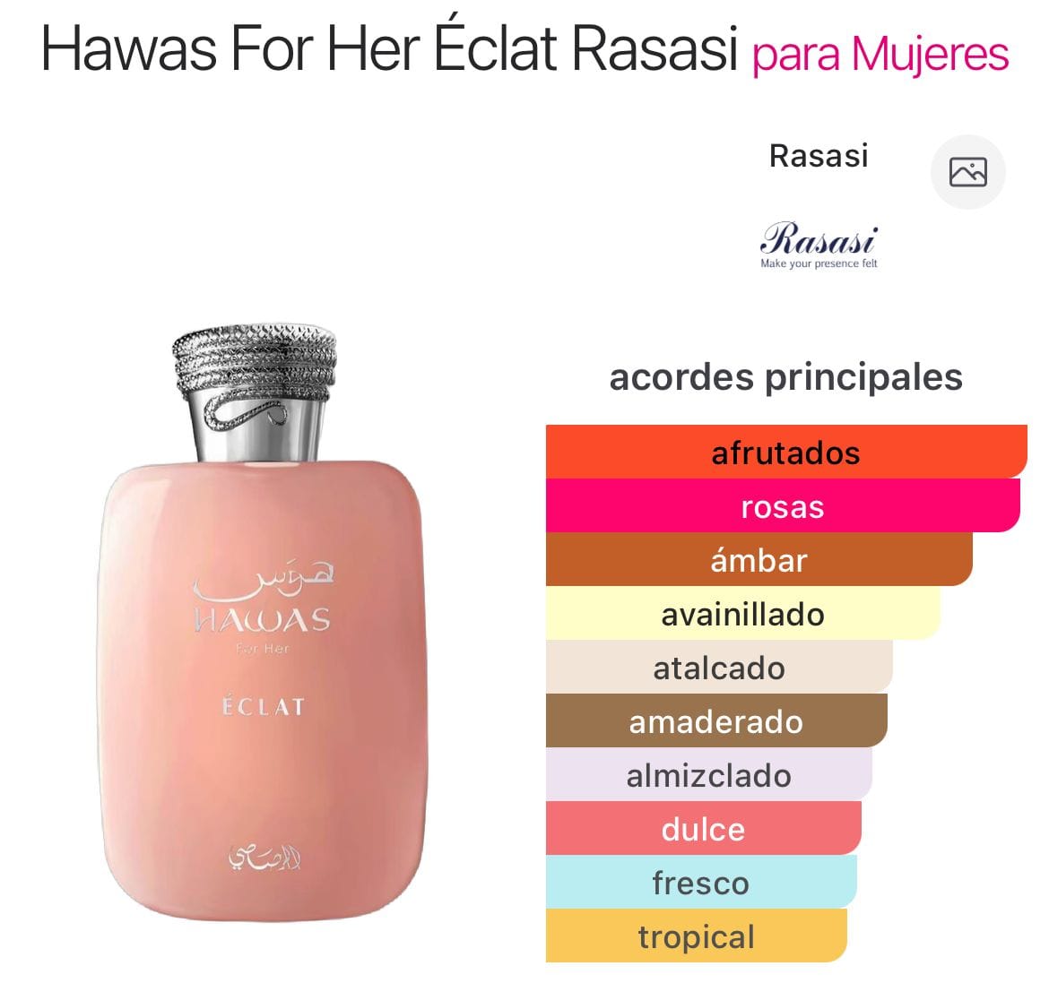 Hawas Eclat EDP 100ml