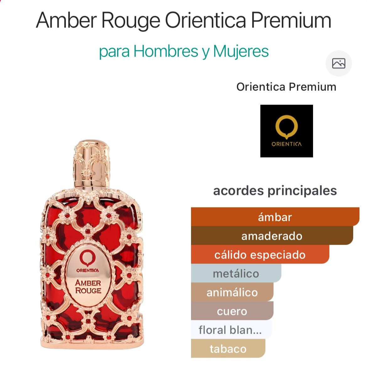 Amber Rouge EDP 80ml