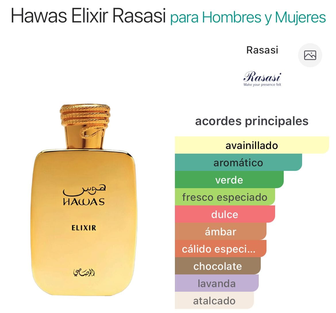 Hawas Elixir EDP 100ml