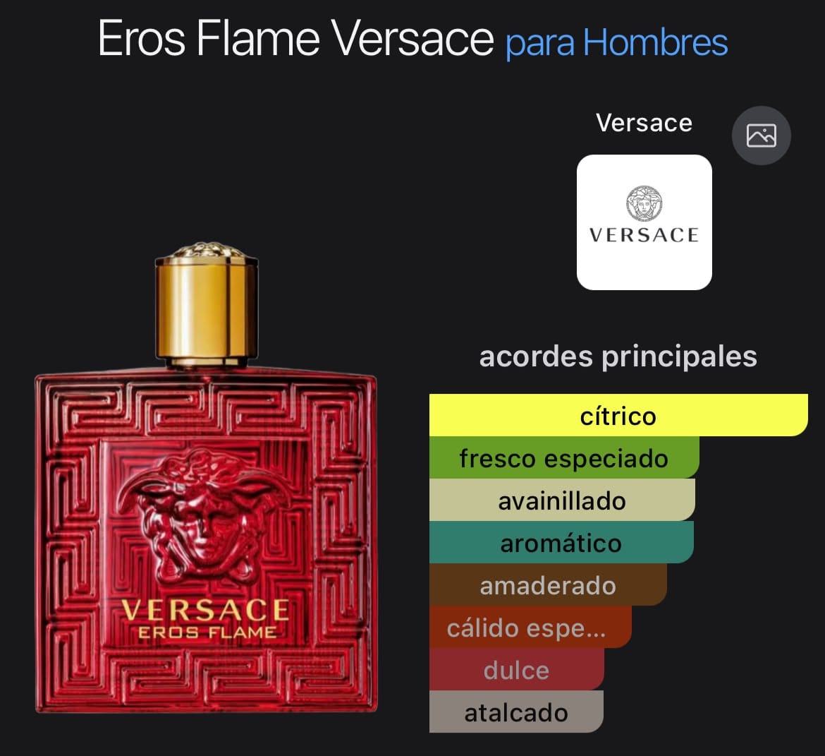 Eros Flame EDP 100ml