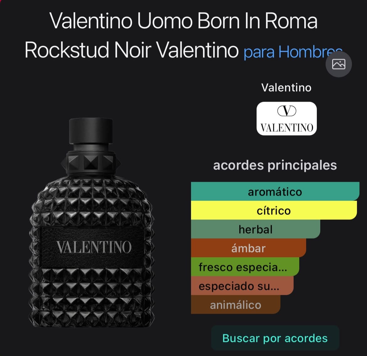 Born In Roma Uomo Rockstud Noir EDT 100ml